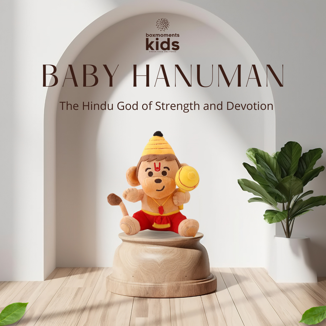 Baby Hanuman Cuddly Toy