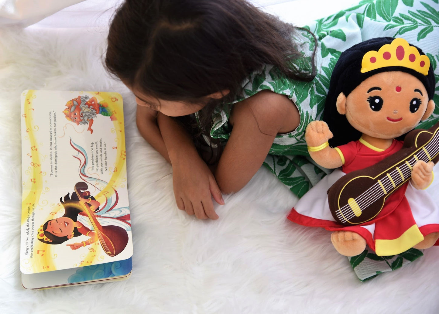 Book “Saraswati and the Stolen Somras”