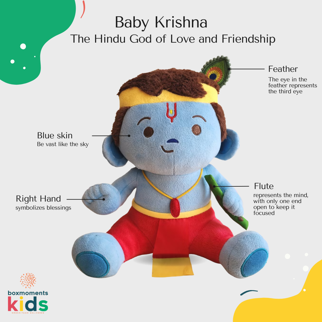 Baby Krishna Cuddle Toy