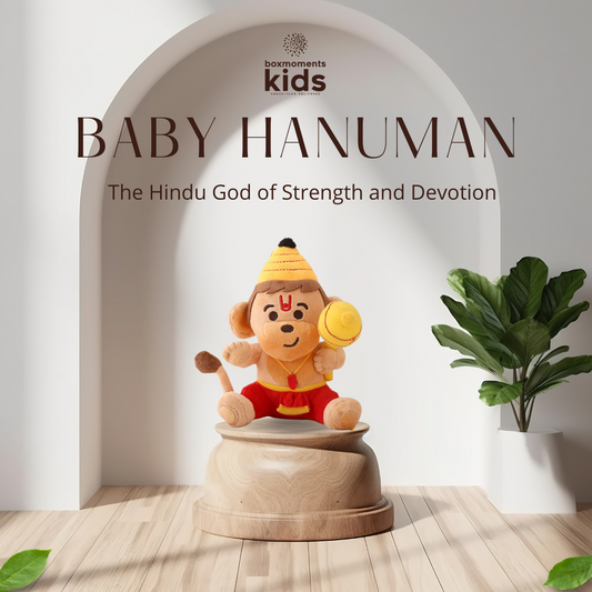 Baby Hanuman Cuddly Toy