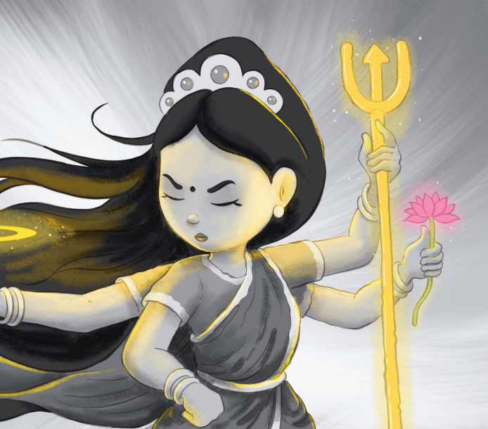 Book “Durga and the Mean Demon”