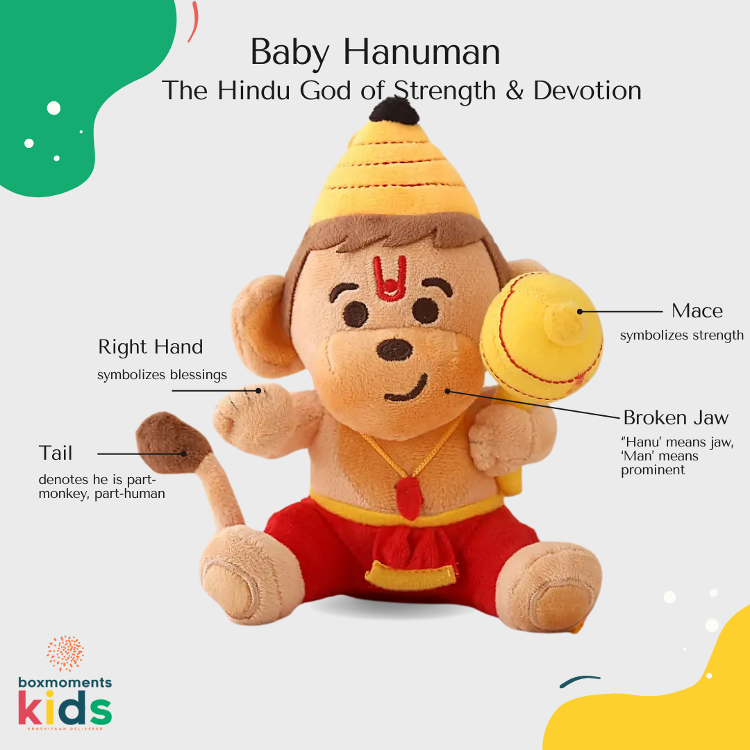 Baby Hanuman Cuddly Toy